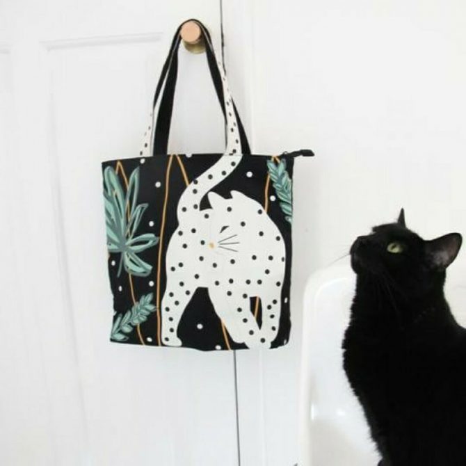 Feline Tote Bag 4@catsandthings.nl
