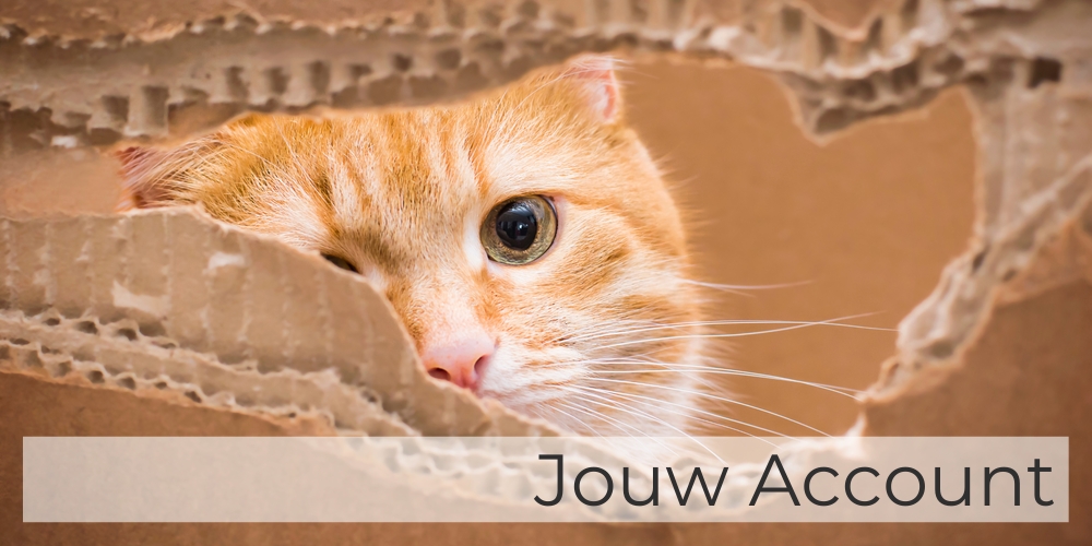Jouw eigen account bij de leukste kattenwinkel van Nederland