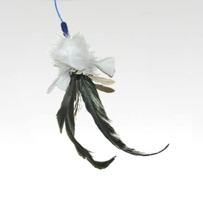 Purrfect Feather Cat Toy @catsandthings.nl