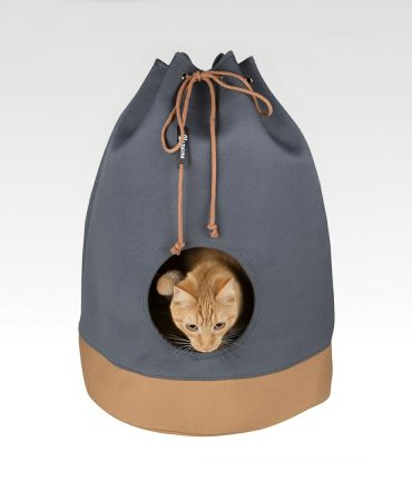 verstophol voor je kat in de vorm van een zak