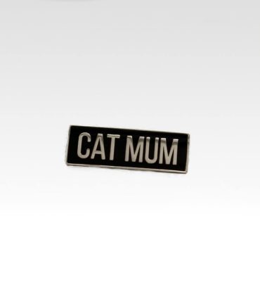 katten pin met de tekst Cat Mum voor een echte kattenmoeder