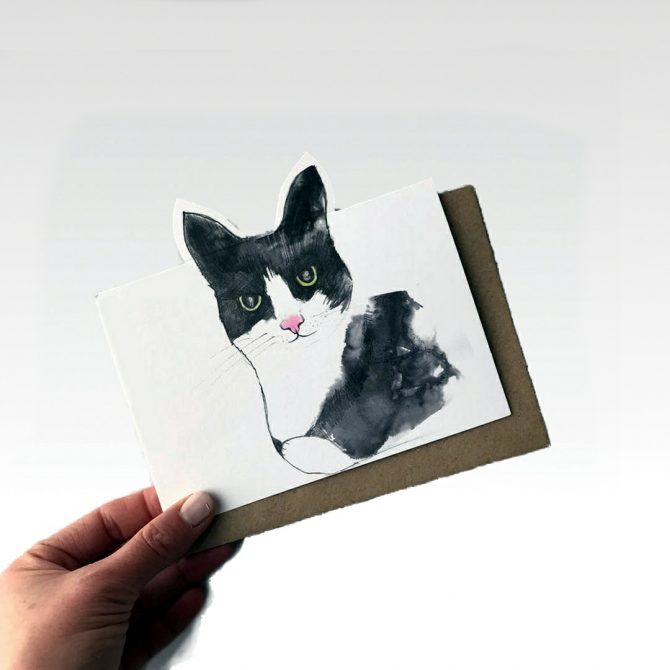 Kattenkaart van Nina Nou