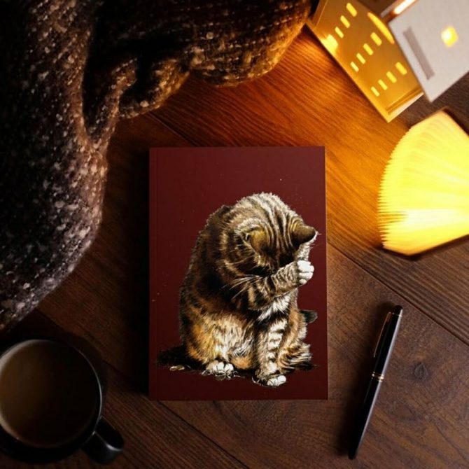 Small Fry Tabby Cat Note Book catsandthings.3