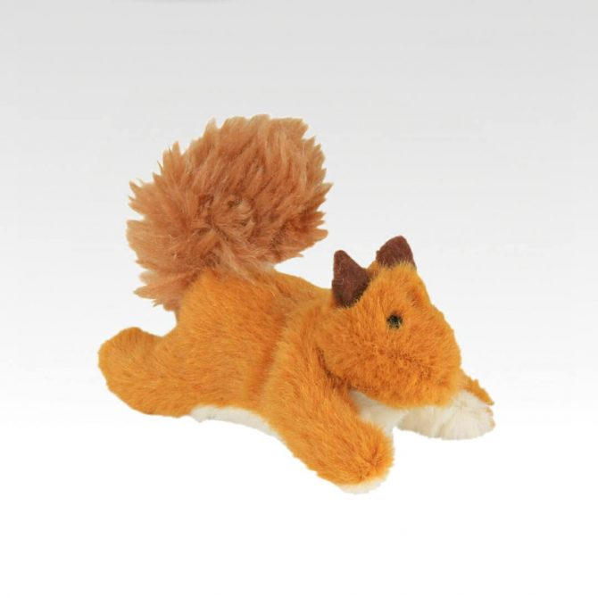 Speelpopje voor je kat in de vorm van schattig eekhoorntje