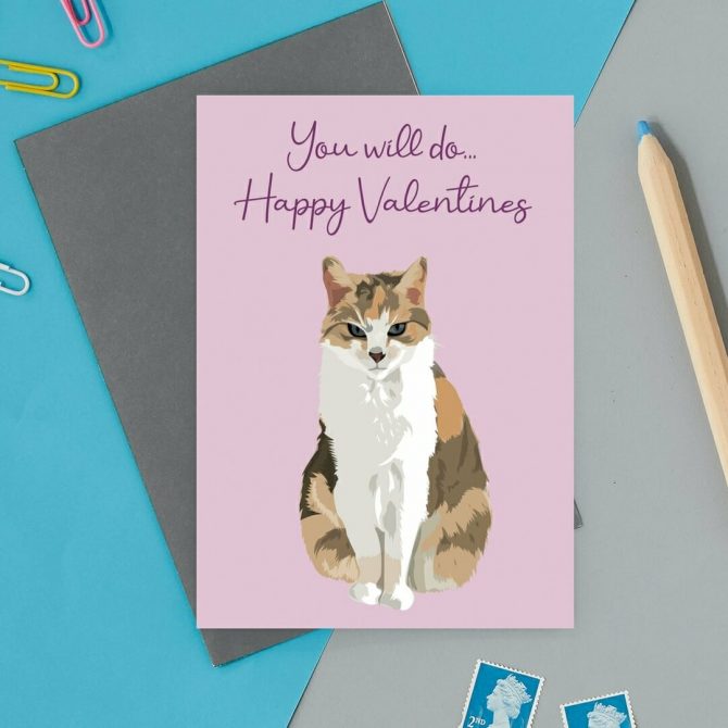You will do Valentine Cat Card 2