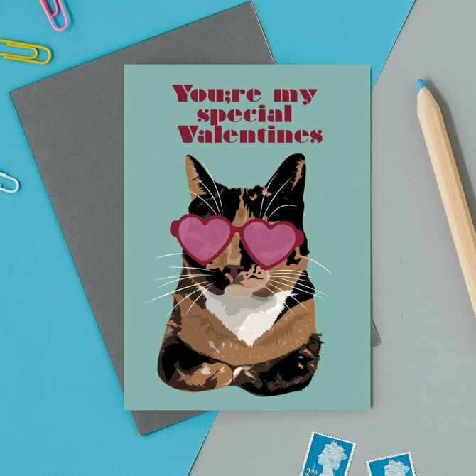 Youre my special Valentines Cat Card 2