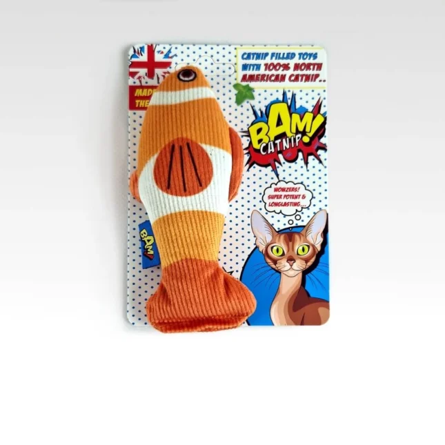 BAM Catnip Clownfish @catsandthings.nl BAM Catnip Clownfish @catsandthings.nl