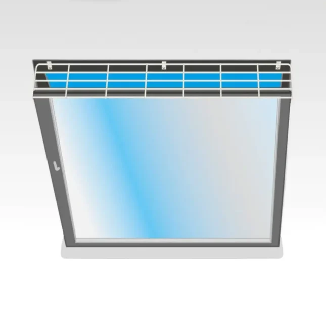 Beschermrooster kiepraam bovenkant metaal 2 Beschermrooster kiepraam bovenkant metaal 2