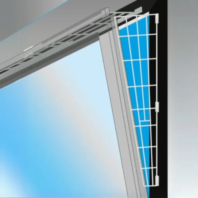 Beschermrooster kiepraam zijkant kunststof Beschermrooster kiepraam zijkant kunststof