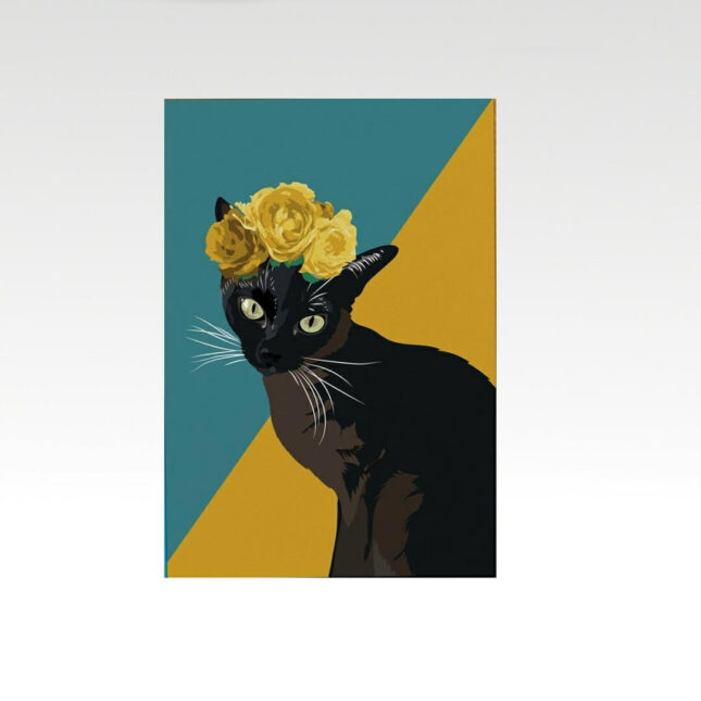 Betty-with-Flower-Crown-Cat-Card-1