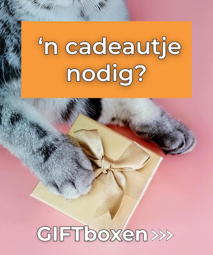 Een Giftbox het cadeautje voor een echte CATparent vind je hier bij Cats & Things