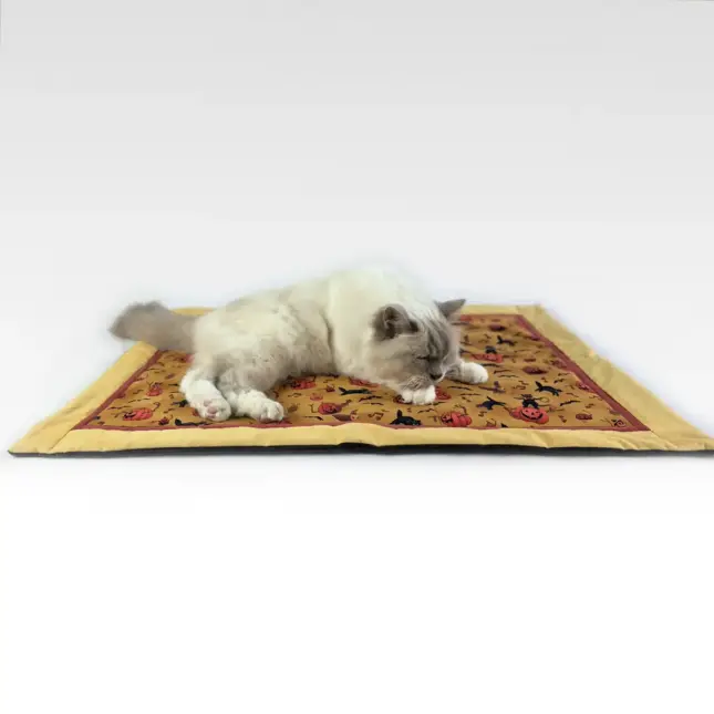 halloween kattenplaid bruin halloween kattenplaid bruin