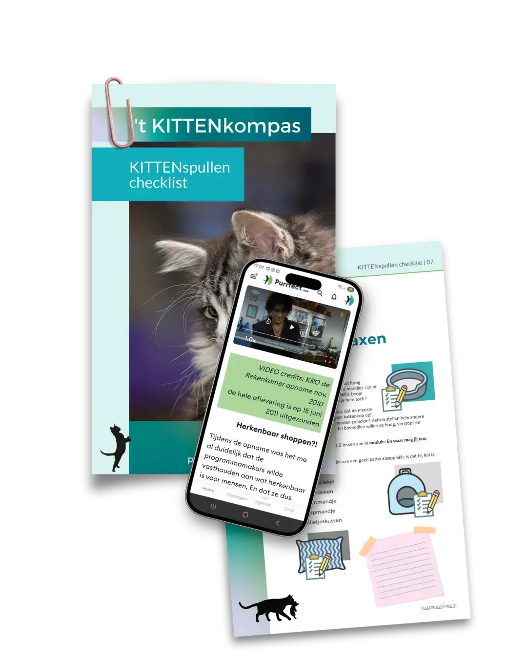 KITTENspullen Kompas als je hulp wil bij het shoppen