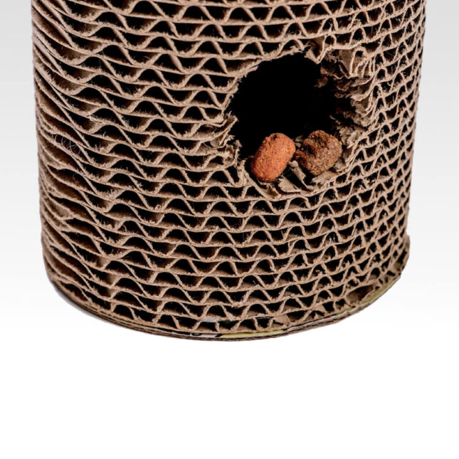 Karton-Krabcylinder-voor-je-kat-detail Karton-Krabcylinder-voor-je-kat-detail