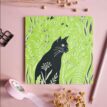 Kattenkaart-Cat-in-Meadow-linosnede-1-@catsandthings.nl_