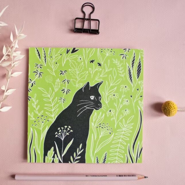 Kattenkaart-Cat-in-Meadow-linosnede-2-@catsandthings.nl_ Kattenkaart-Cat-in-Meadow-linosnede-2-@catsandthings.nl_