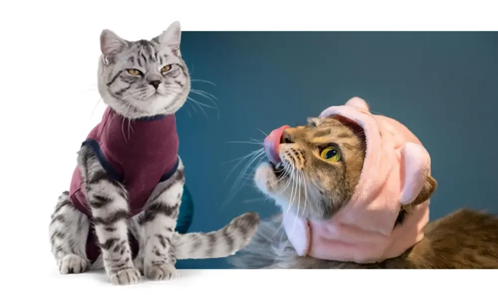 Kattenkleding comfort of stress Subtiele stresssignalen vanwege kattenkleding of juist kattenkleding om stress te reduceren