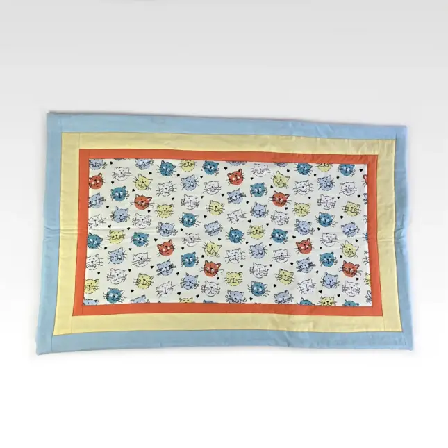 grote gewatteerde kattenplaid whiskers