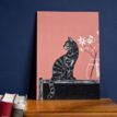 Kattenposter-Cat-Vase-linosnede-1-@catsandthings.nl_