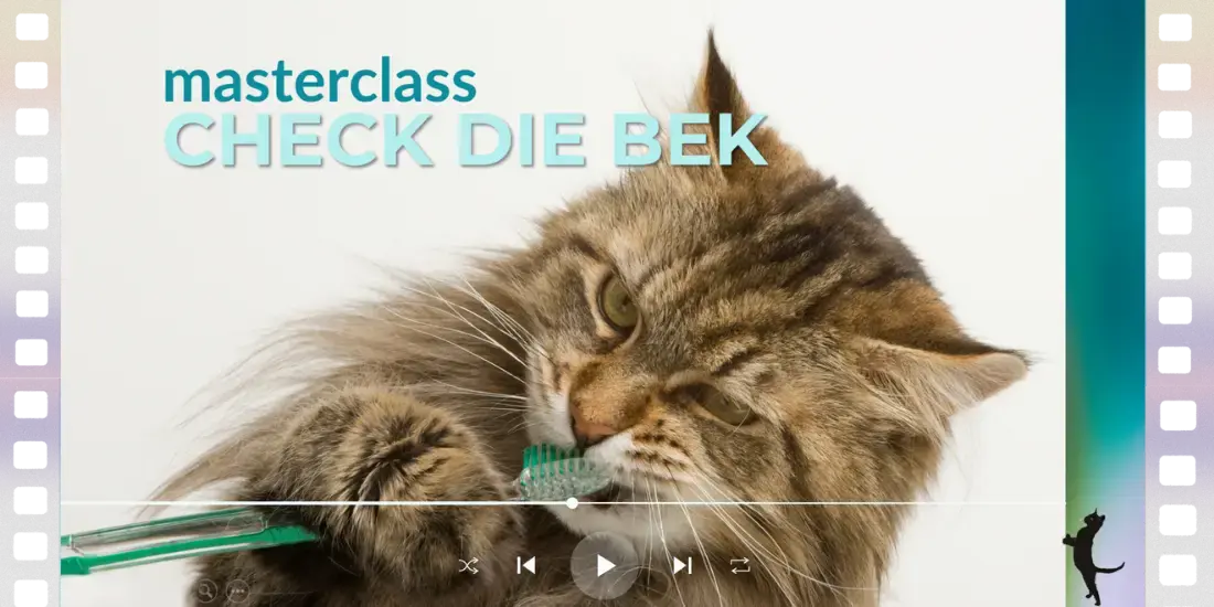Volg de masterclass Check die Bek en leer alles over gebitscontrole