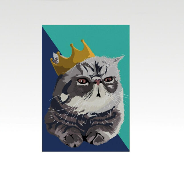 Royal-with-Crown-Cat-Card-1