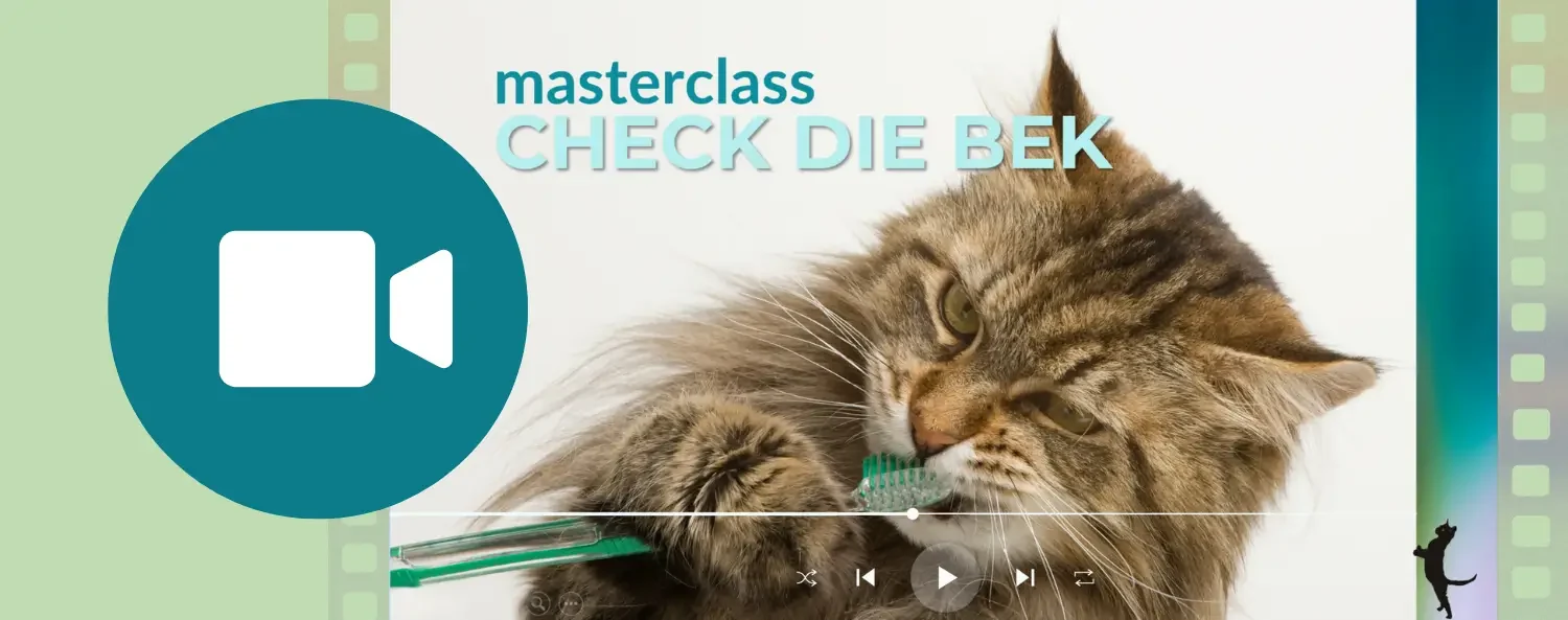 Vol de masterclass Check die Bek en je weet alles over gebitscontrole