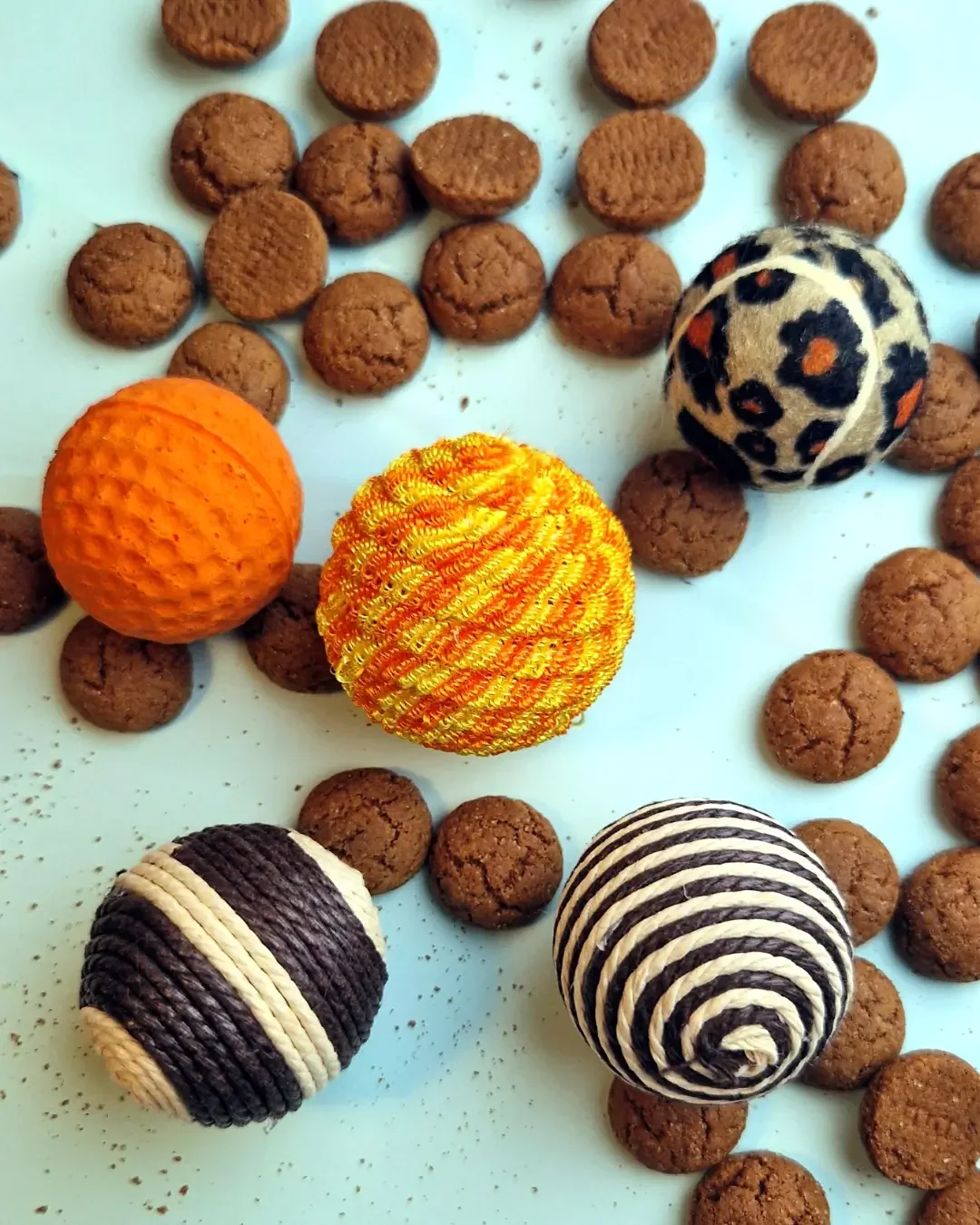 Sinterklaas cadeautje kattenballetjes