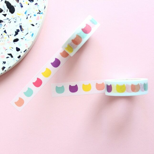 Washi-tape-kattenkopjes-gekleurd-2-@-catsandthings.nl_ Washi-tape-kattenkopjes-gekleurd-2-@-catsandthings.nl_