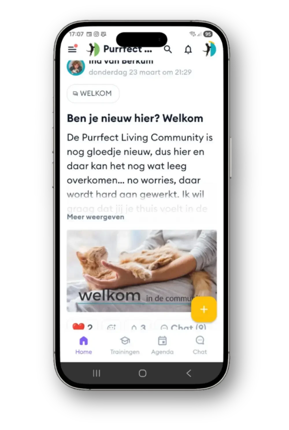 2.0 Bedankt Newkit Welkom In De PurrfectLiving Community Smartphone